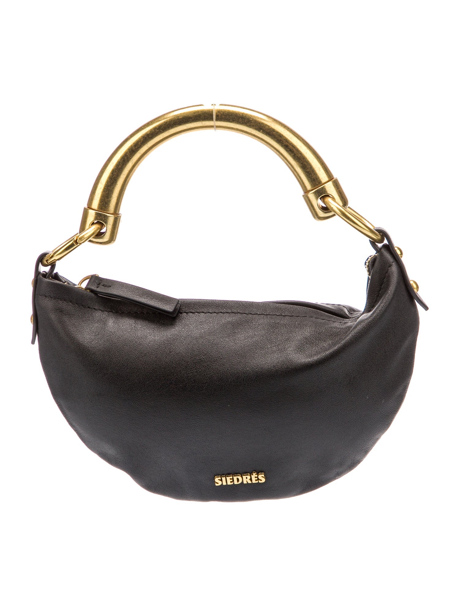 SIEDRÉS Leather Top Handle Bag