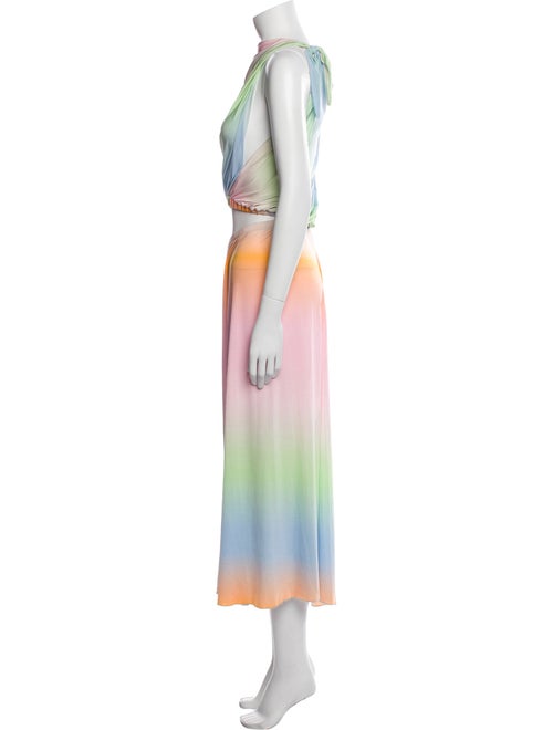 SIEDRÉS Printed Midi Length Dress