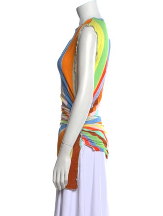 SIEDRÉS Striped Crew Neck Tunic