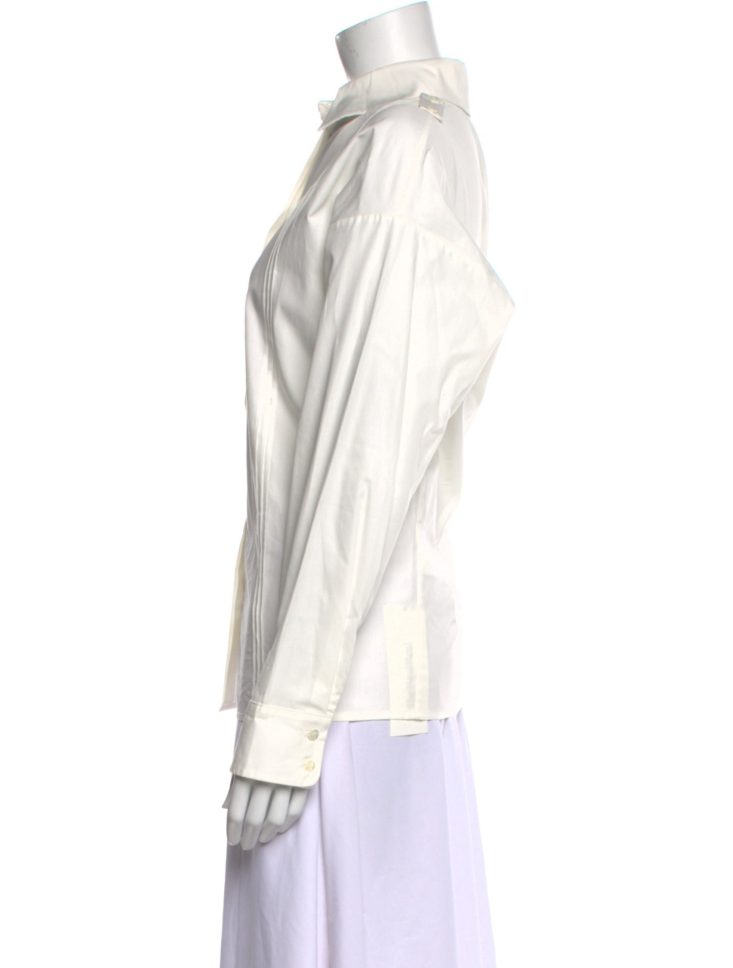 SIEDRÉS Long Sleeve Button-Up Top