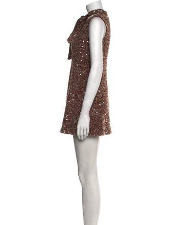 SIEDRÉS Mock Neck Mini Dress