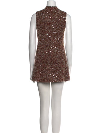 SIEDRÉS Mock Neck Mini Dress