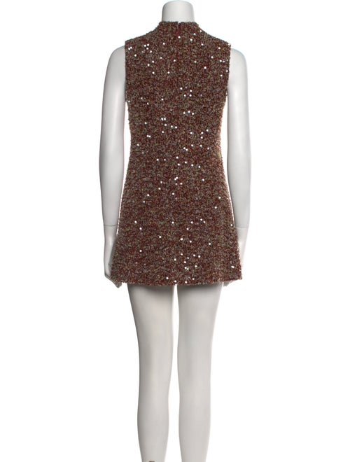 SIEDRÉS Mock Neck Mini Dress