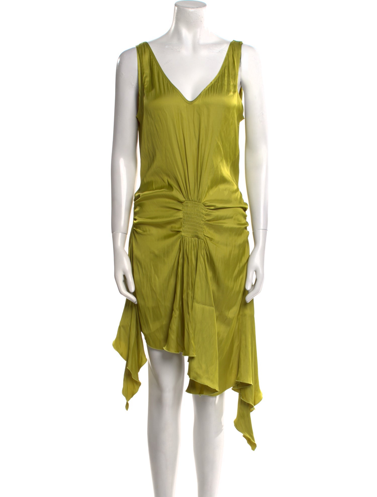 SIEDRÉS V-Neck Midi Length Dress