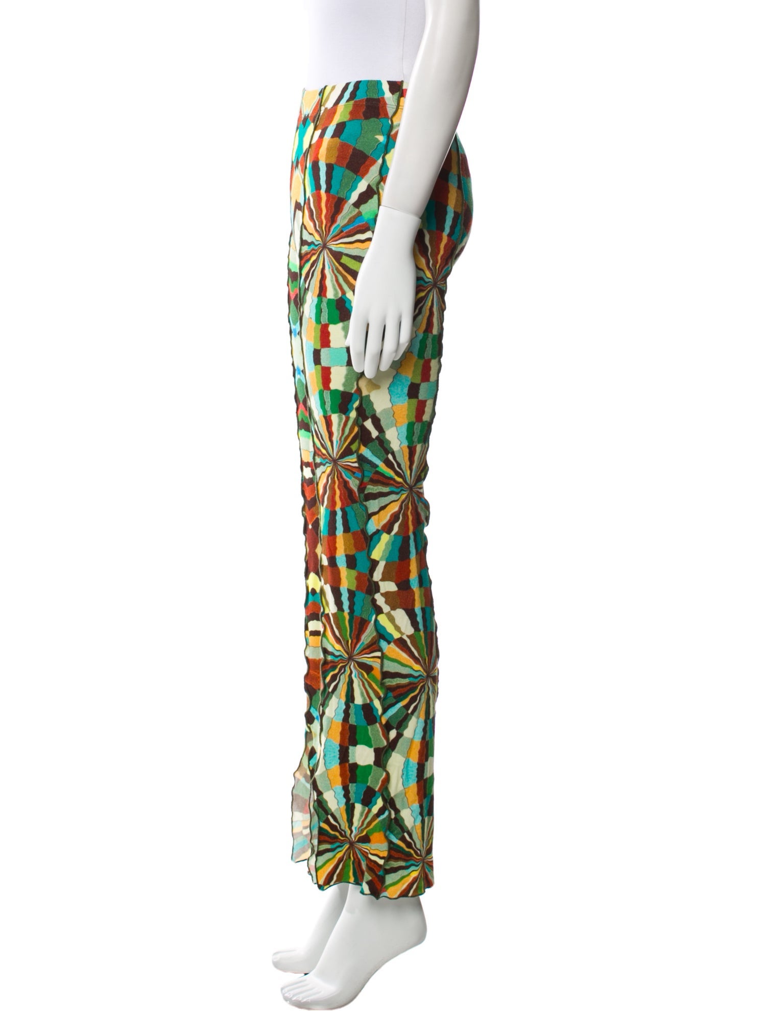 SIEDRÉS Printed Wide Leg Pants