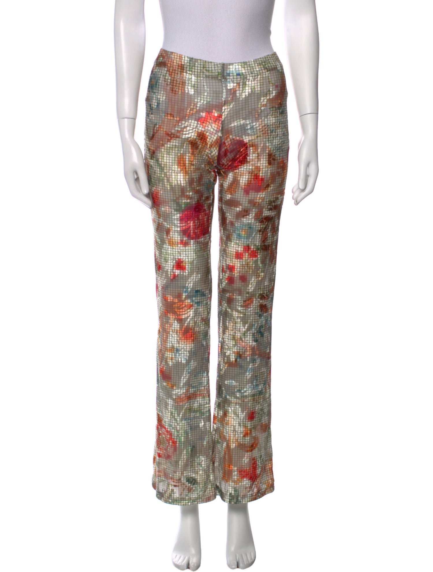 SIEDRÉS Printed Wide Leg Pants w/ Tags
