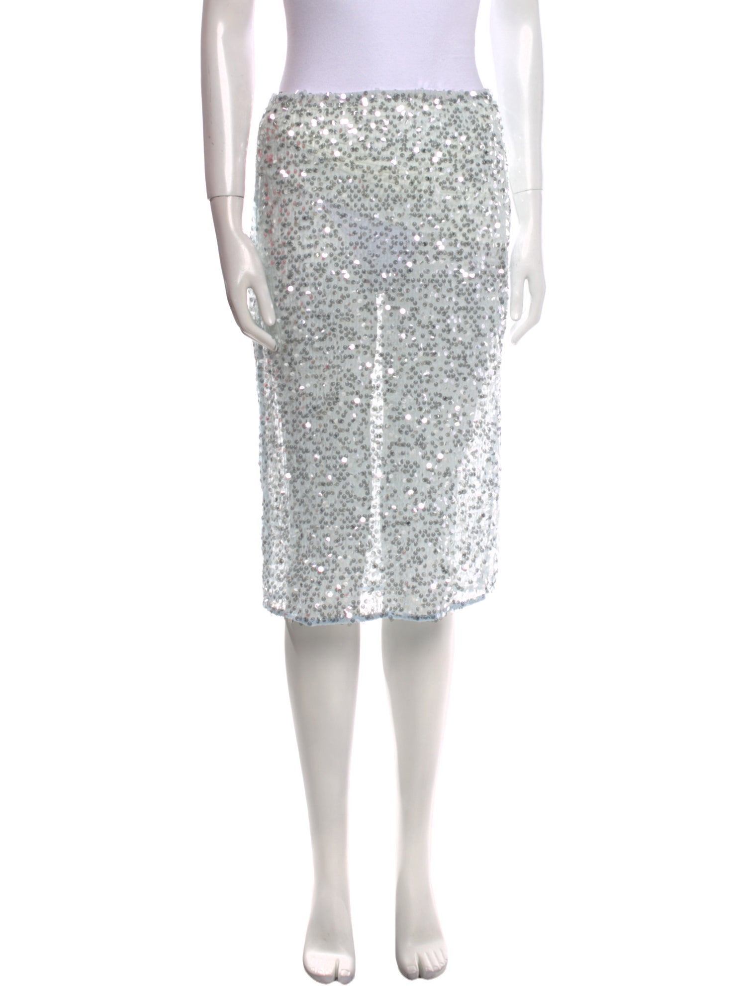 SIEDRÉS Sequin Knee-Length Skirt