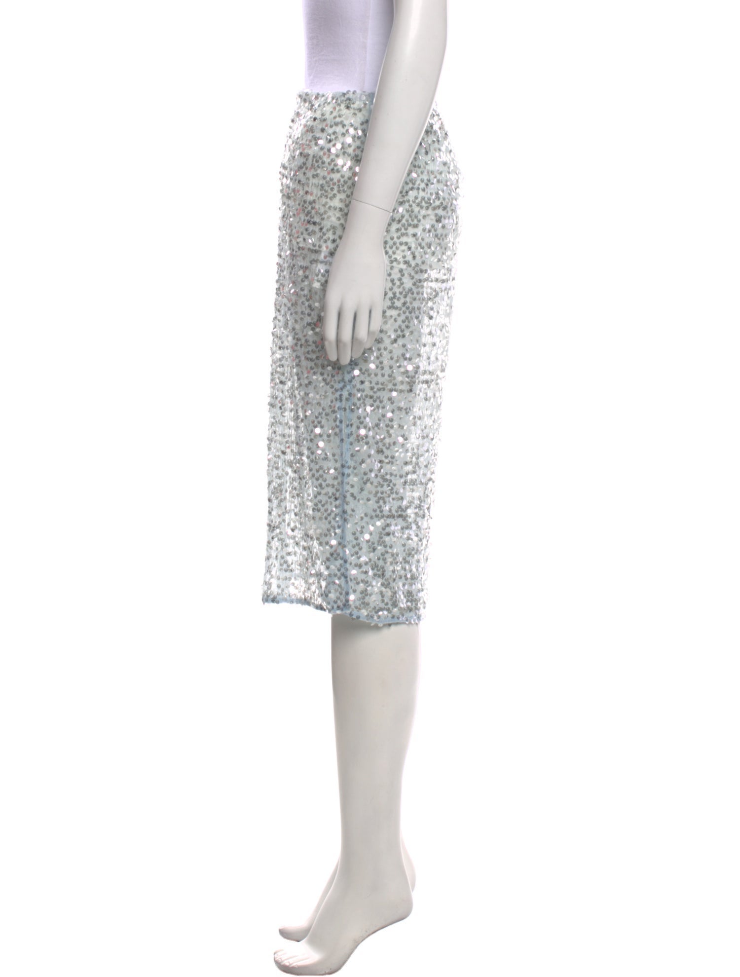 SIEDRÉS Sequin Knee-Length Skirt