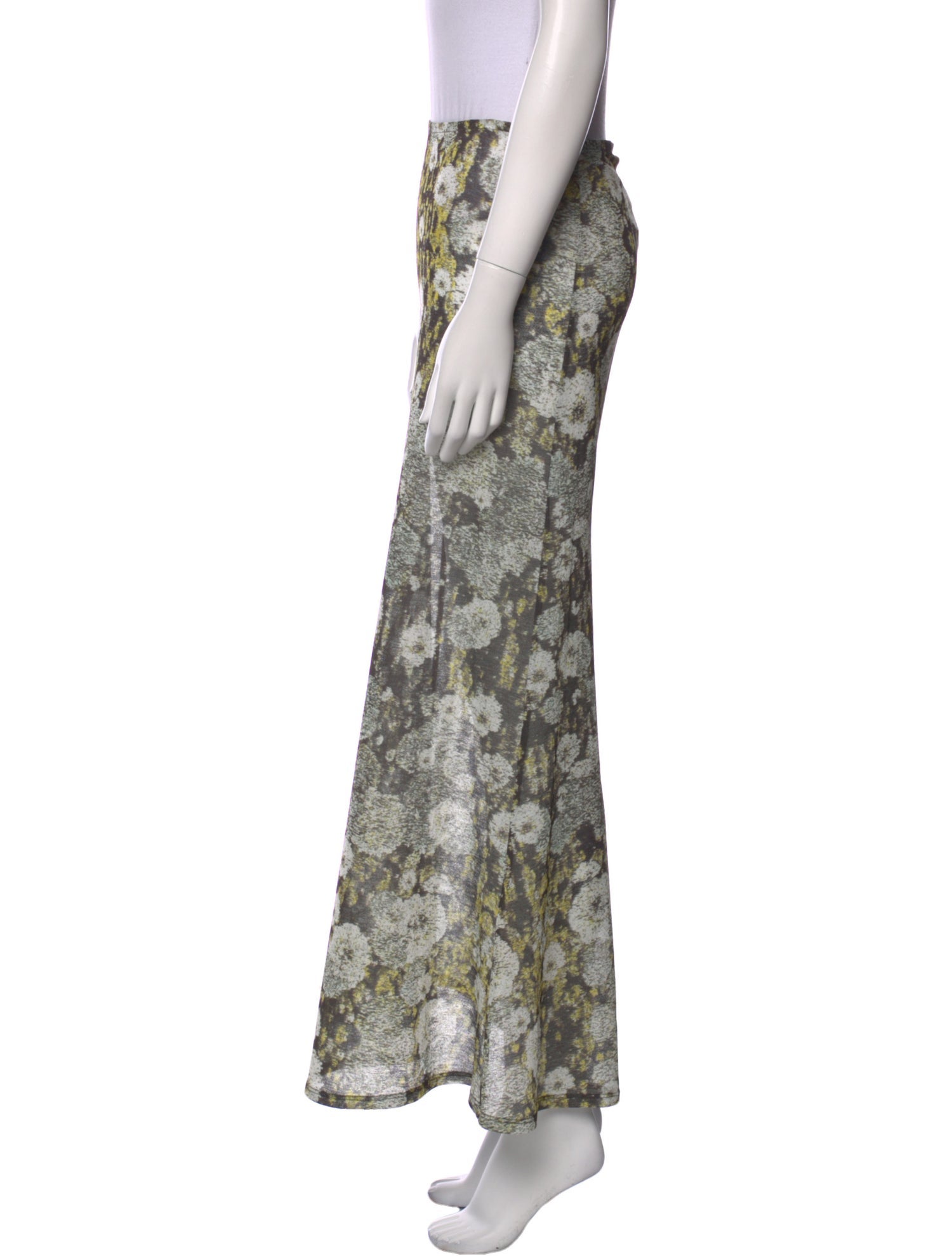 SIEDRÉS Printed Midi Length Skirt