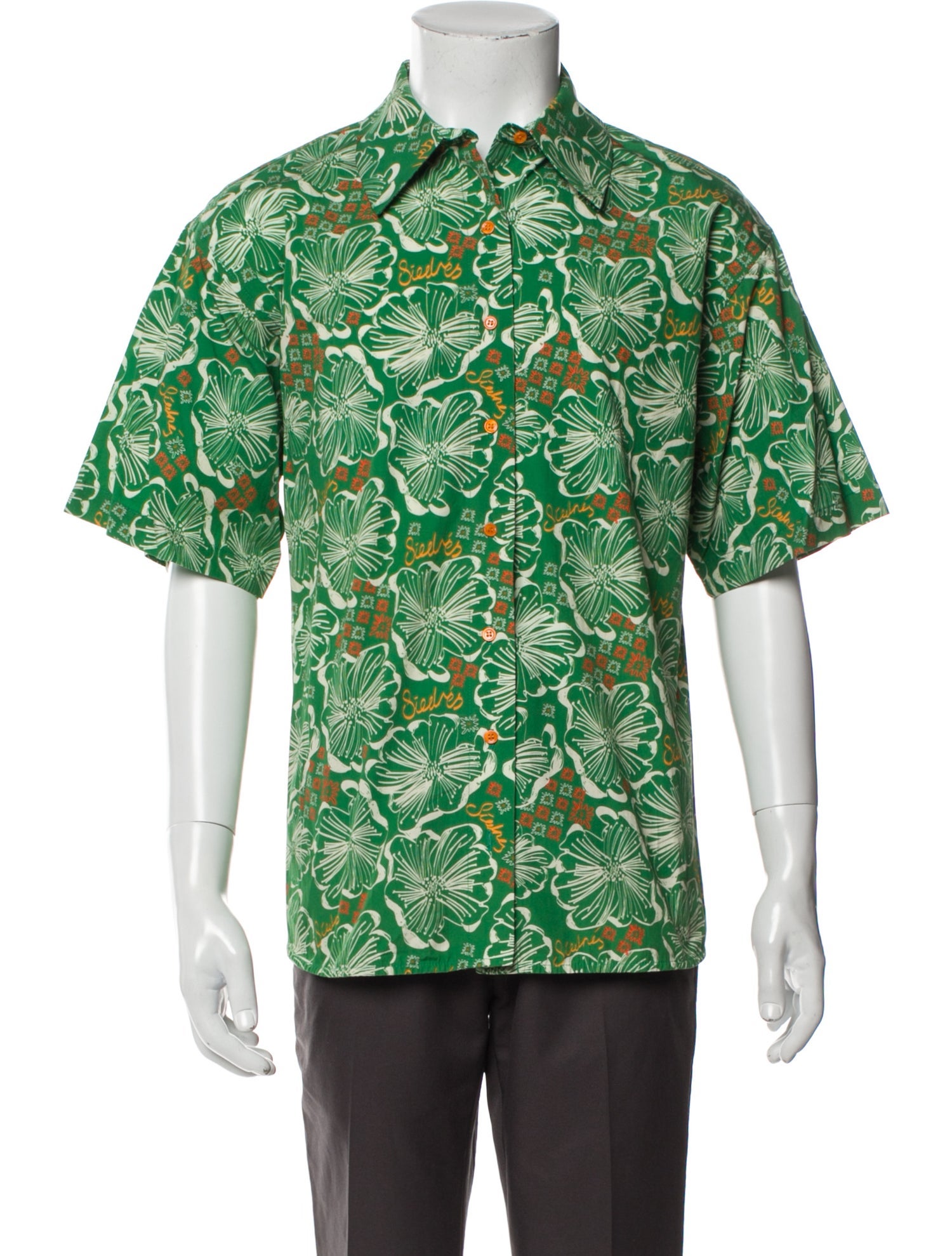 SIEDRÉS Printed Short Sleeve Shirt