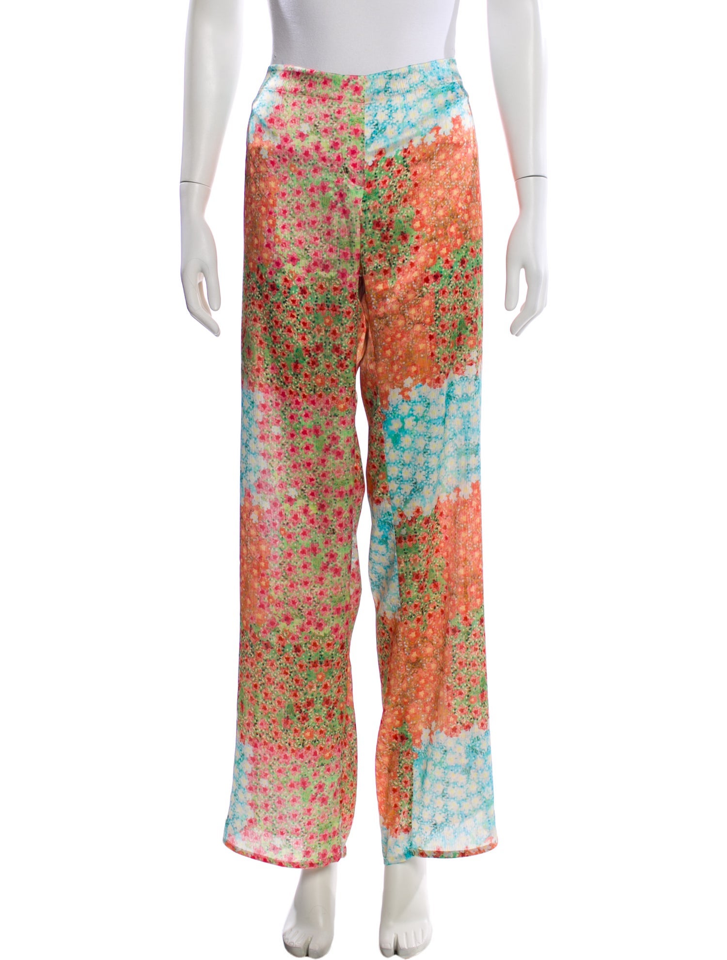 SIEDRÉS Printed Wide Leg Pants