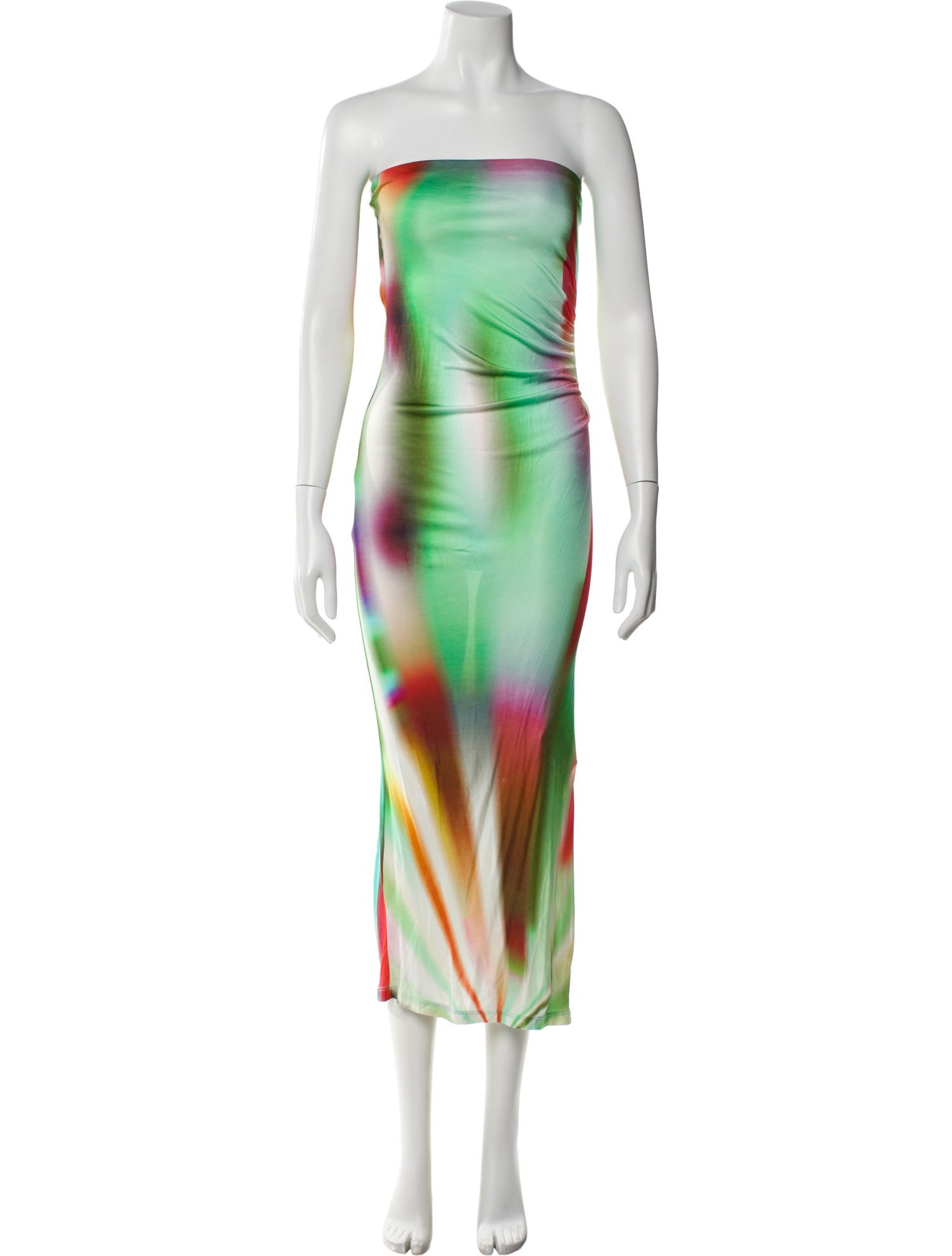 SIEDRÉS Printed Midi Length Dress