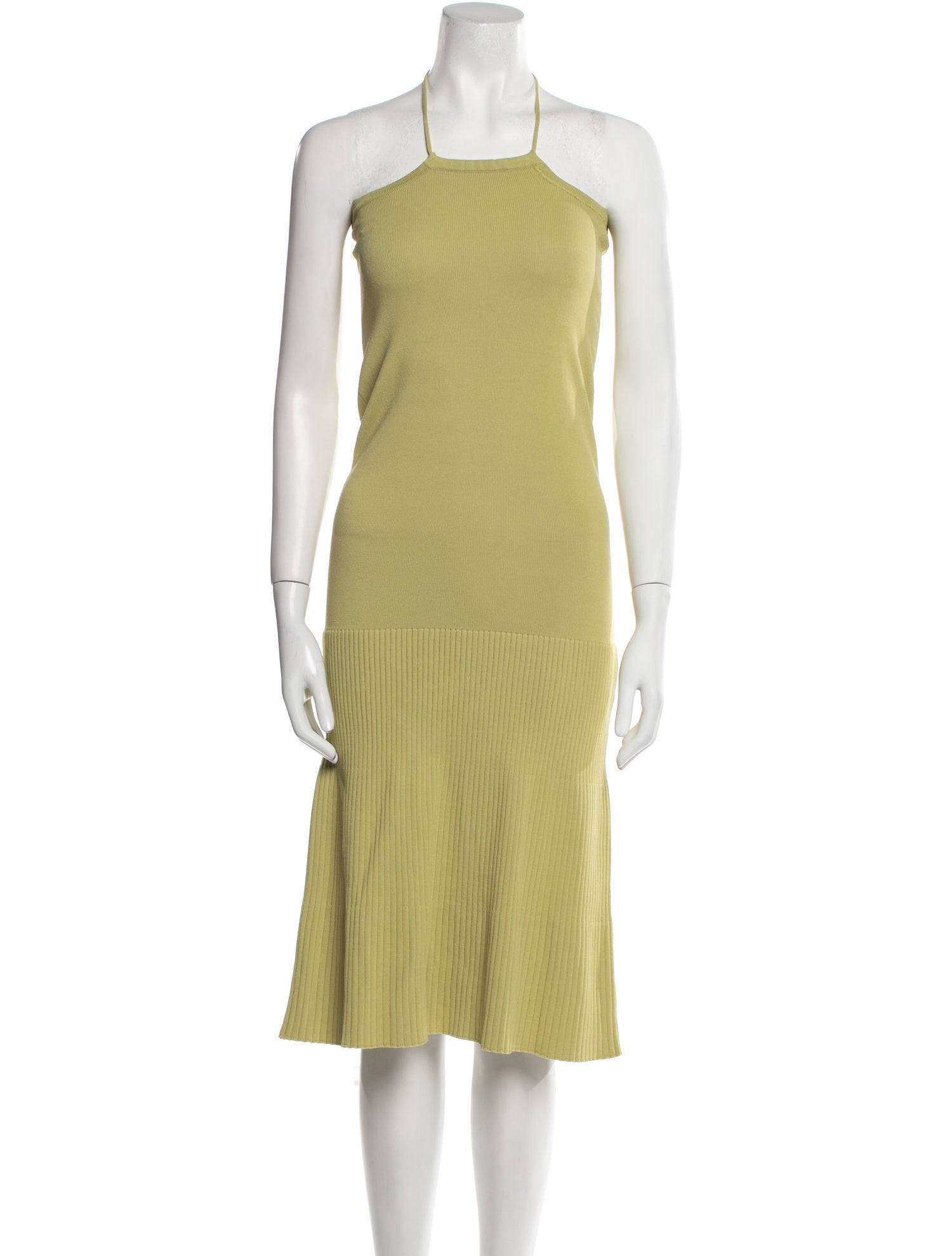 Significant Other Square Neckline Midi Length Dress