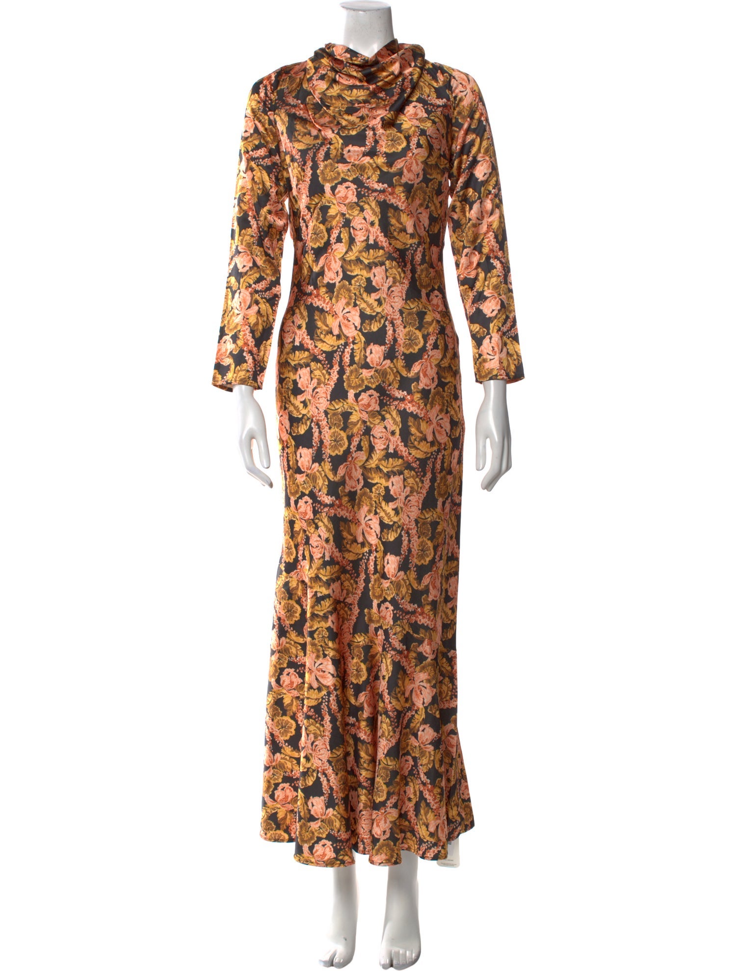 Significant Other Floral Print Long Dress w/ Tags