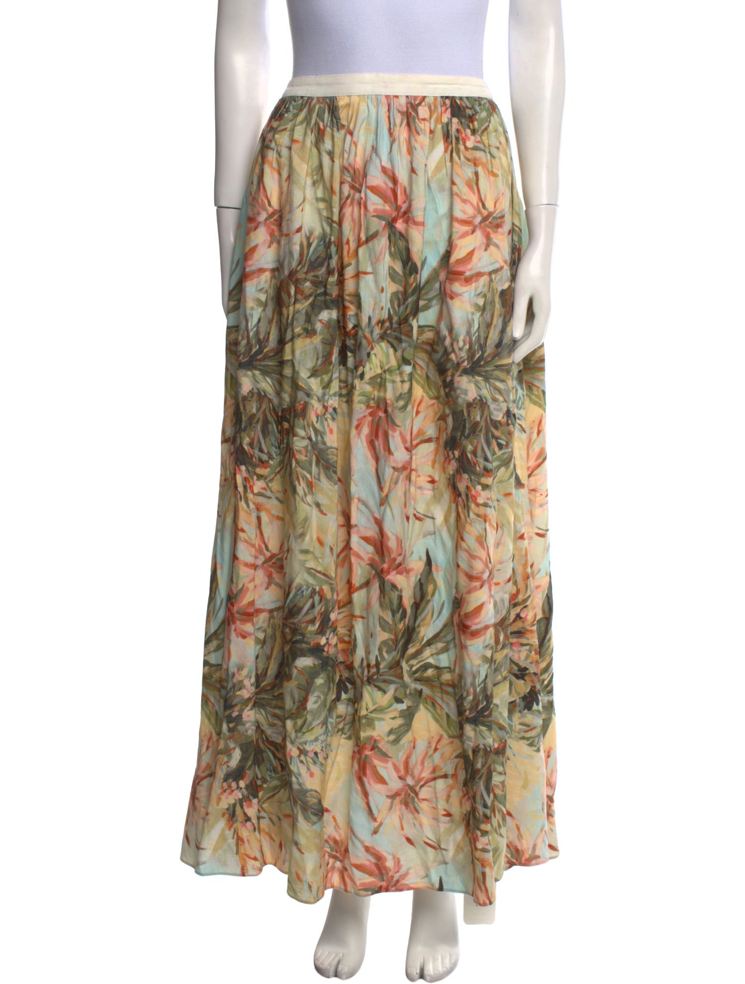 Significant Other Linen Midi Length Skirt