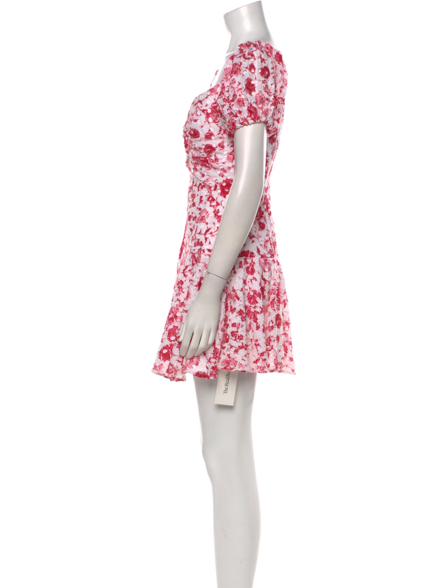Significant Other Floral Print Mini Dress