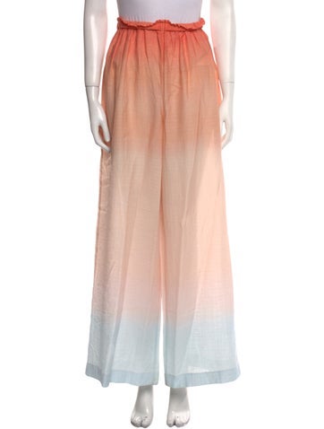 Significant Other Pants Tie-Dye Print Wide Leg S