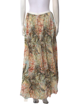 Significant Other Floral Print Long Skirt