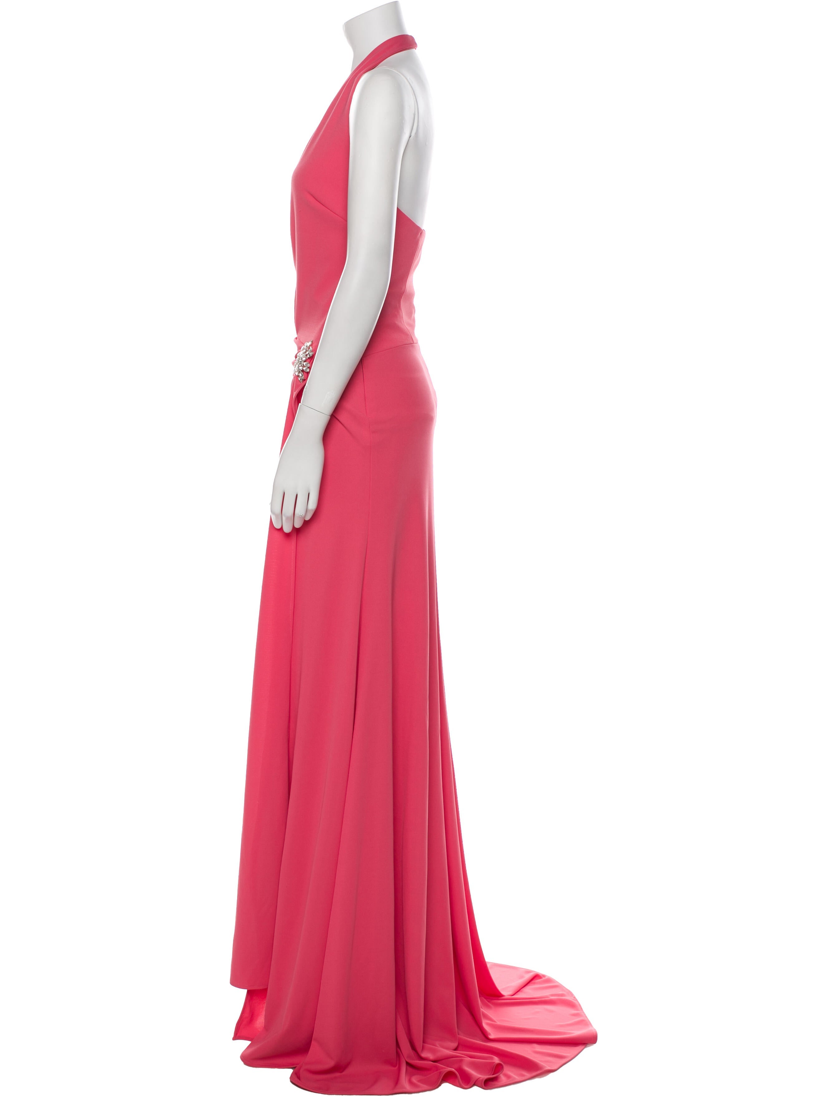 Significant Other Halterneck Long Dress