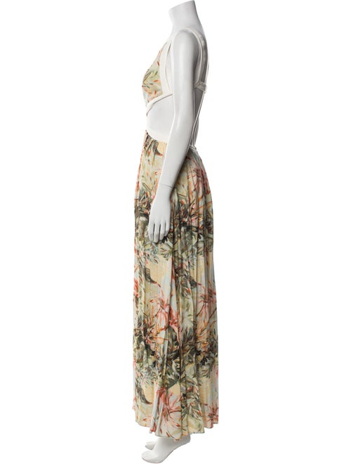 Significant Other Floral Print Long Dress
