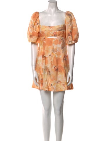 Significant Other Dresses Linen Mini Dress US 4 | S