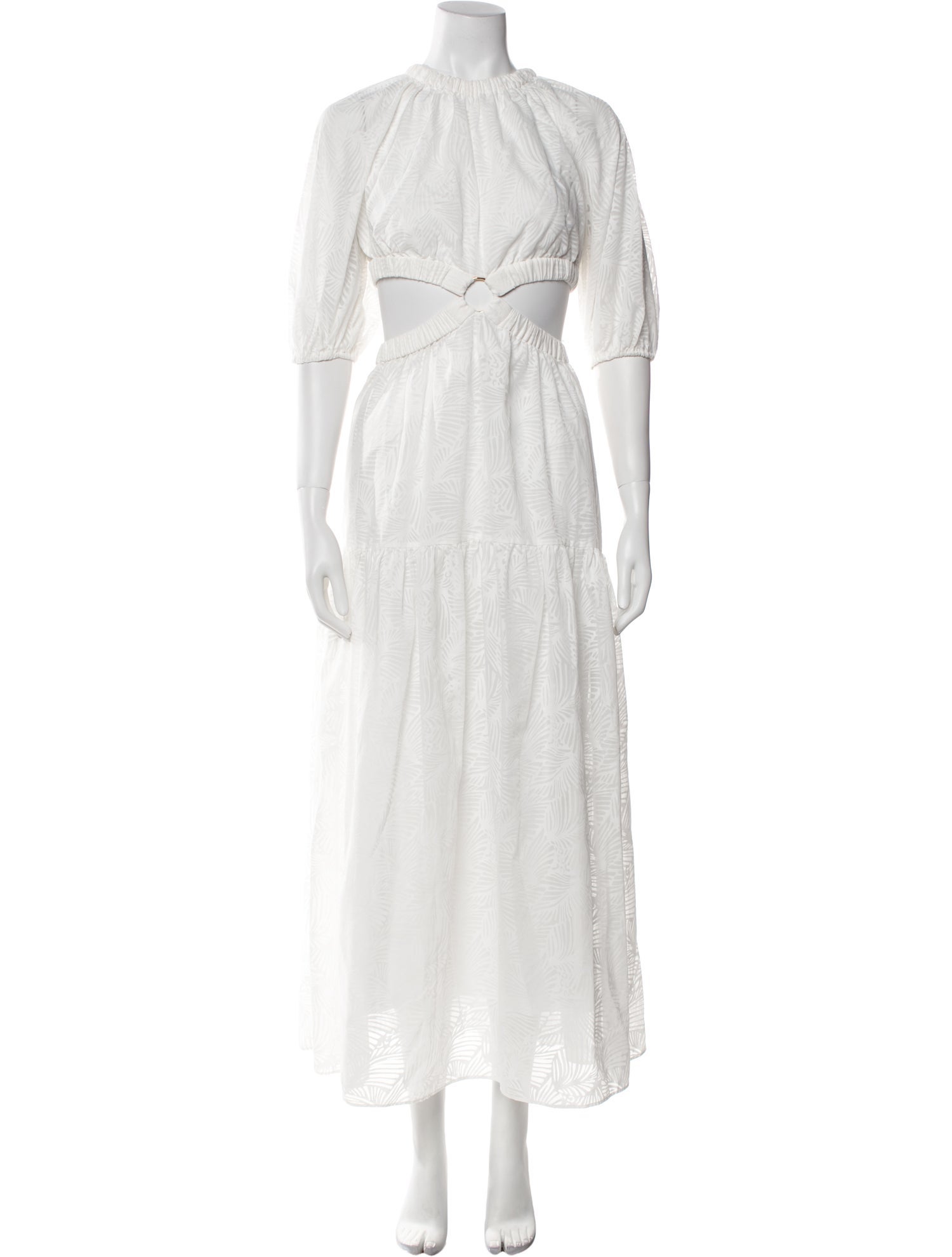 Significant Other Crew Neck Long Dress