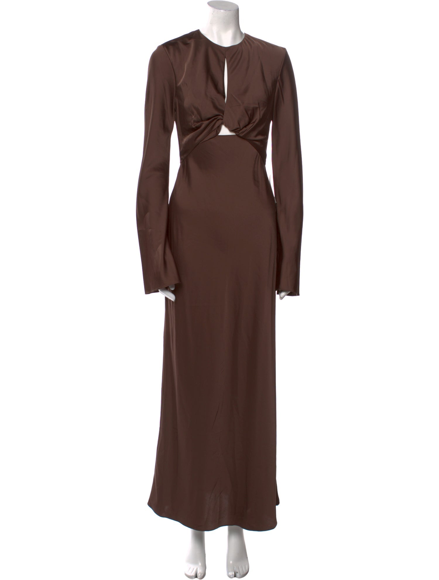 Significant Other Crew Neck Long Dress