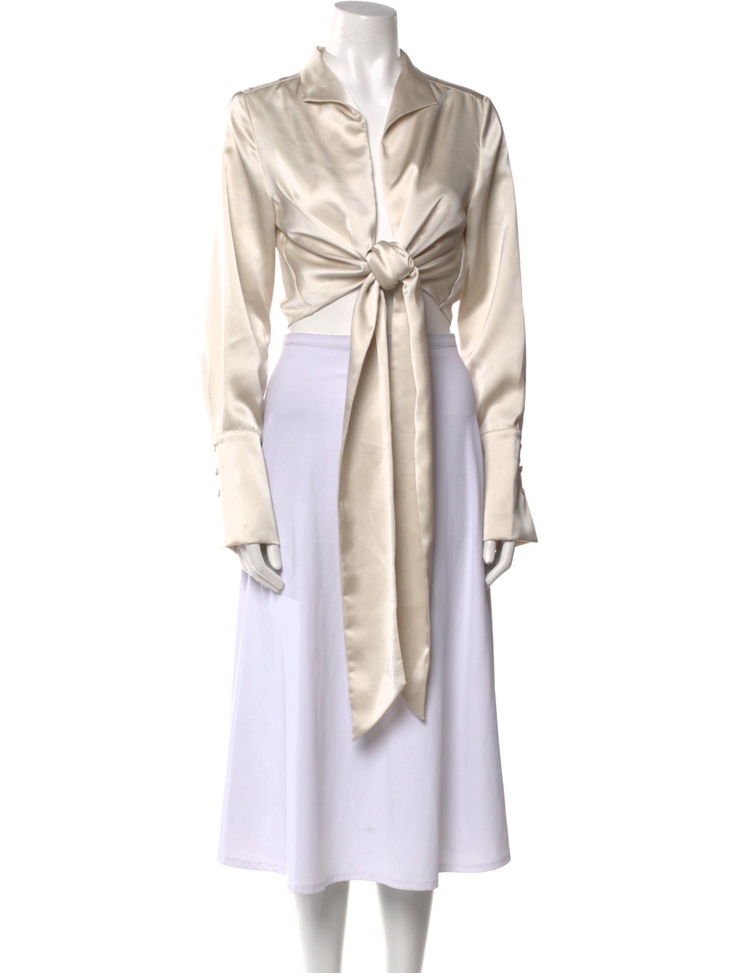 Significant Other Long Sleeve Crop Top