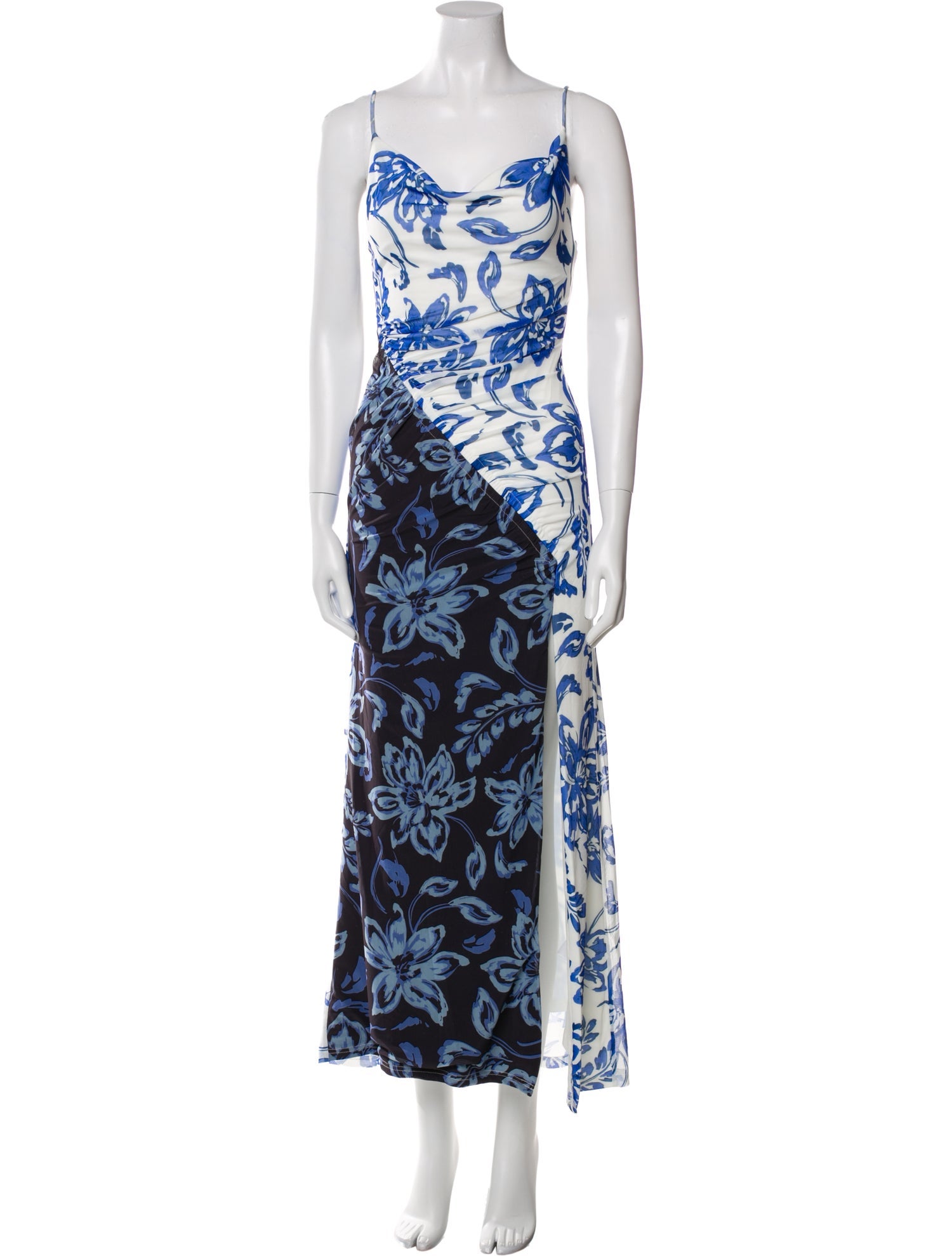 Significant Other Floral Print Long Dress