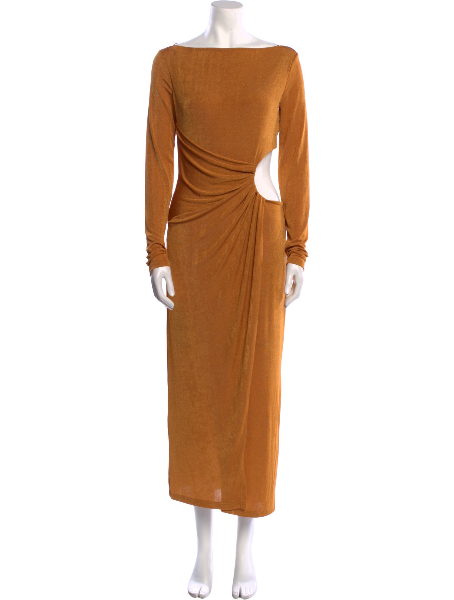 Significant Other Bateau Neckline Midi Length Dress