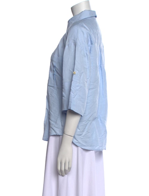 Significant Other Three-Quarter Sleeve Button-Up Top