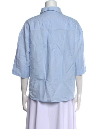 Significant Other Three-Quarter Sleeve Button-Up Top