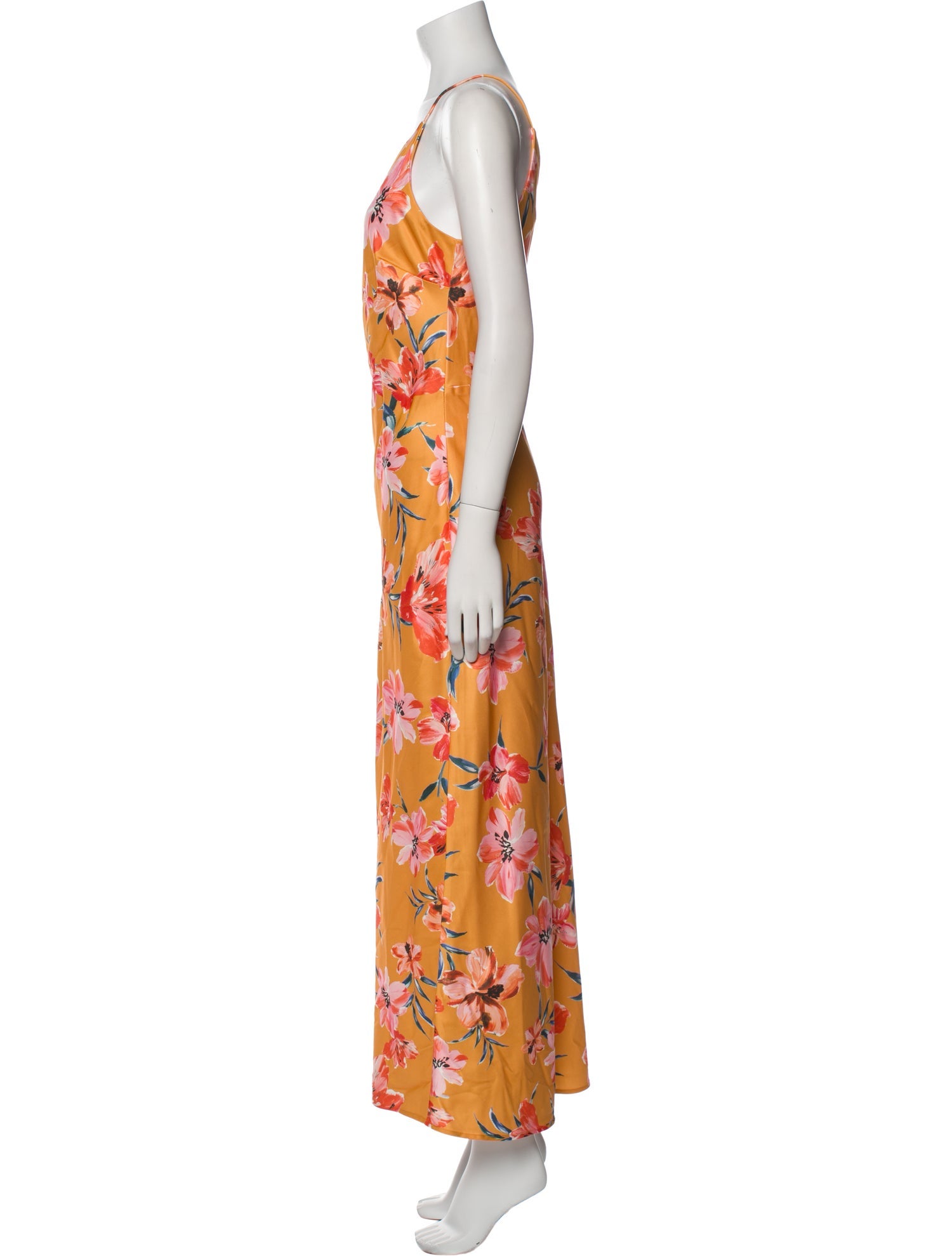 Significant Other Floral Print Long Dress