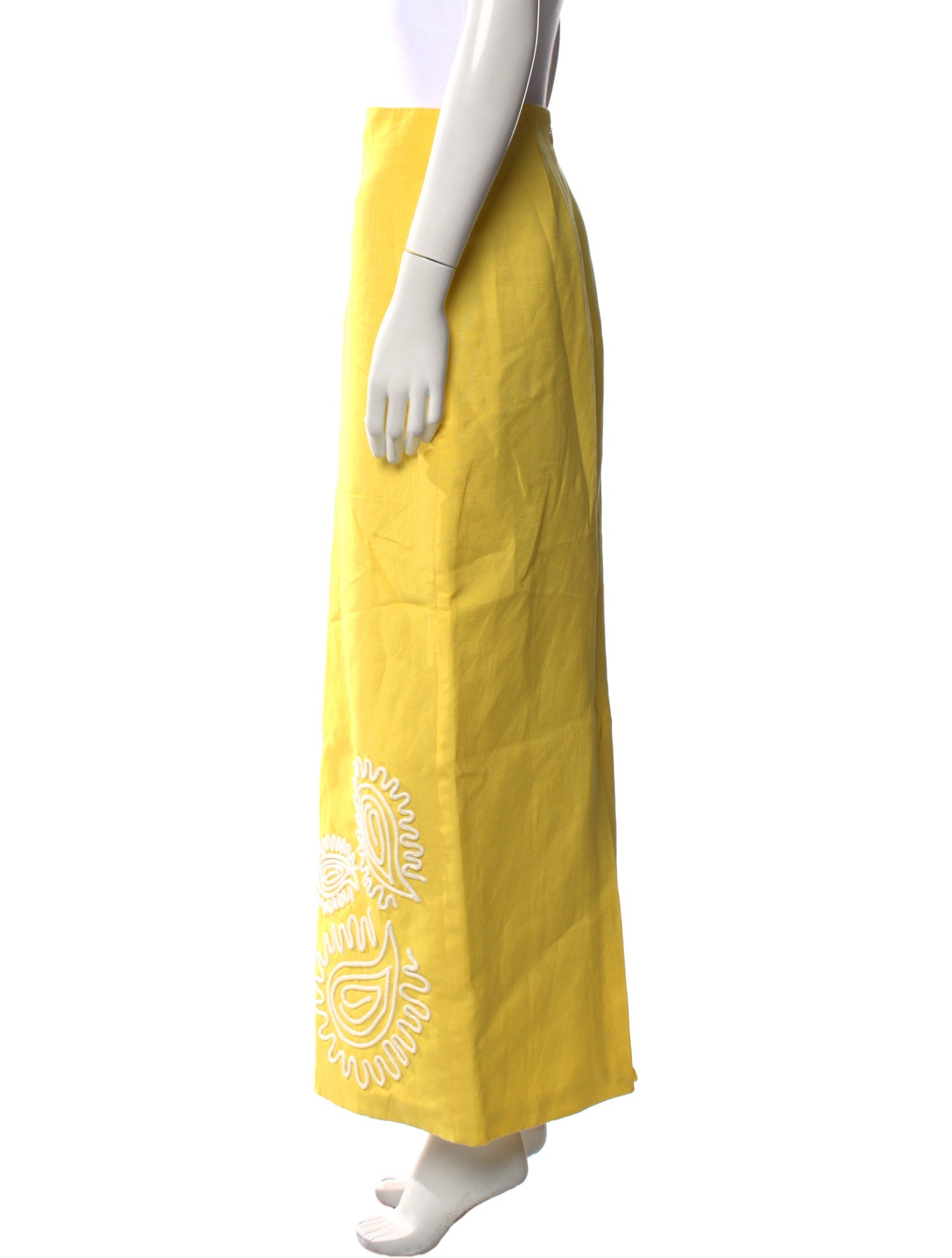 Significant Other Graphic Print Midi Length Skirt