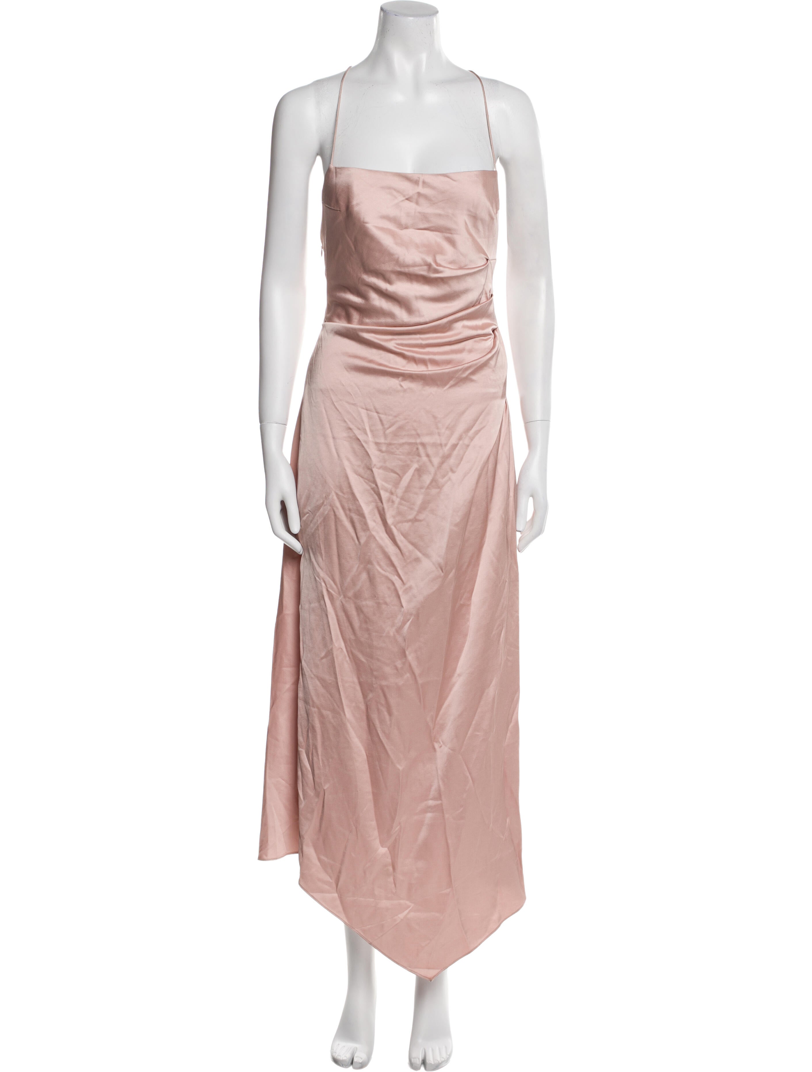 Significant Other Square Neckline Midi Length Dress