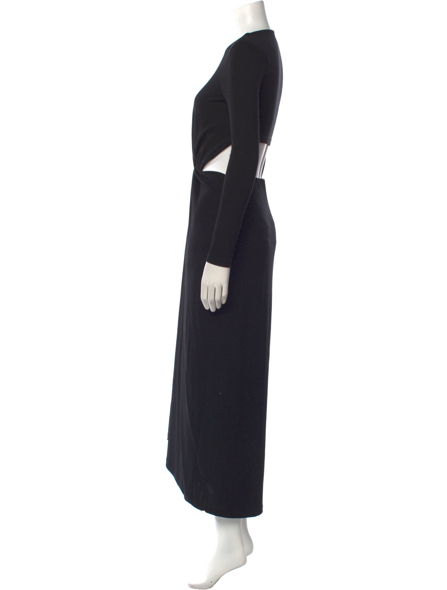 Significant Other Crew Neck Long Dress