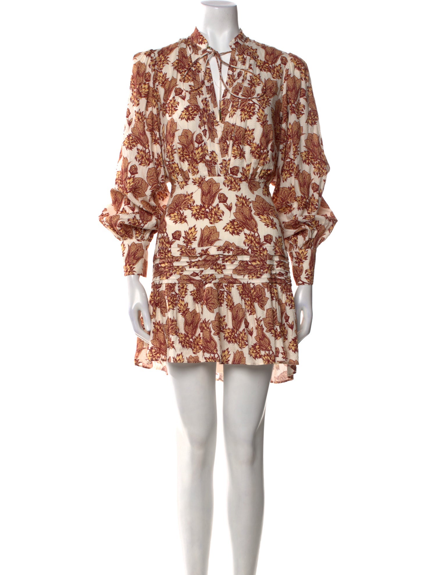 Significant Other Floral Print Mini Dress