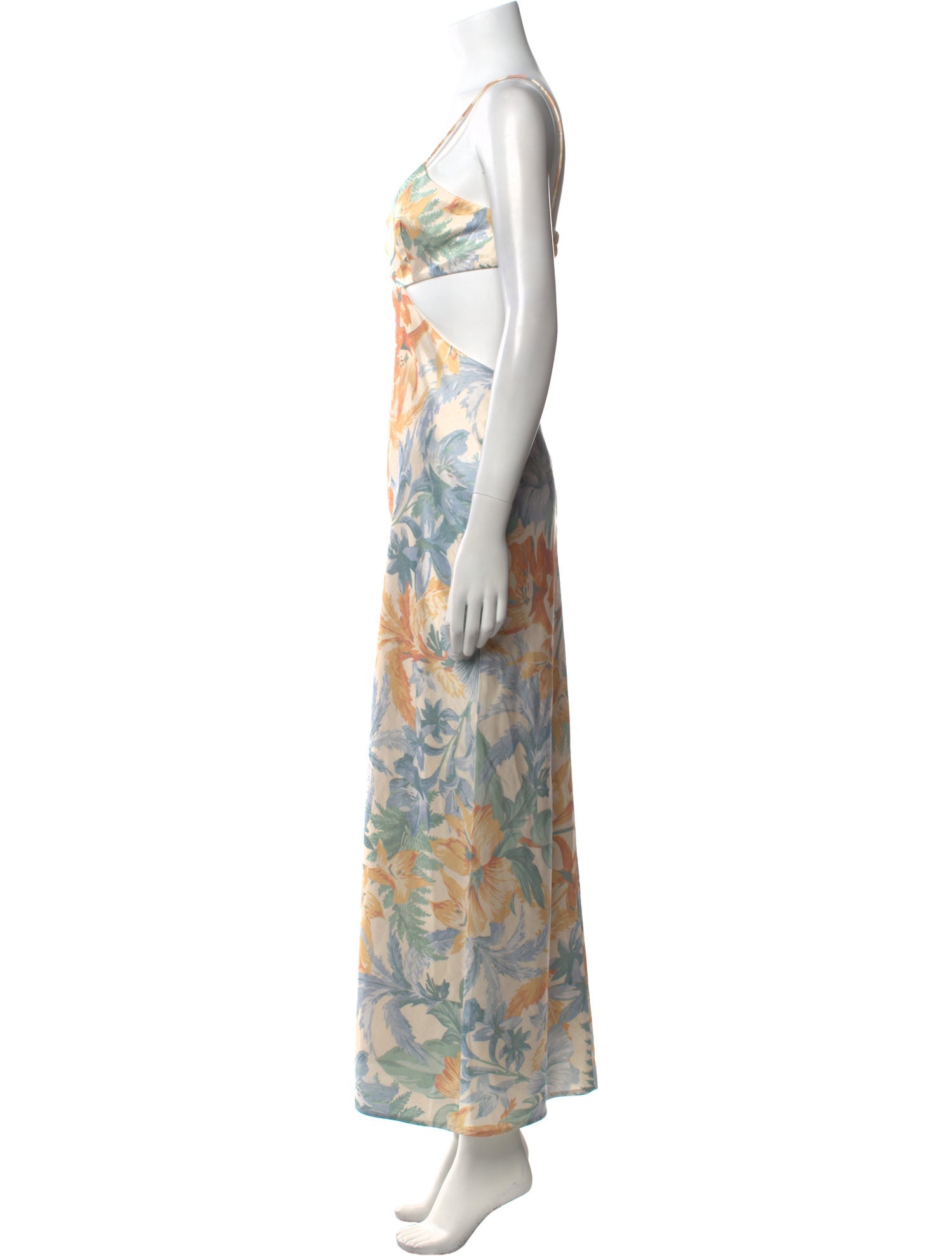 Significant Other Printed Midi Length Dress