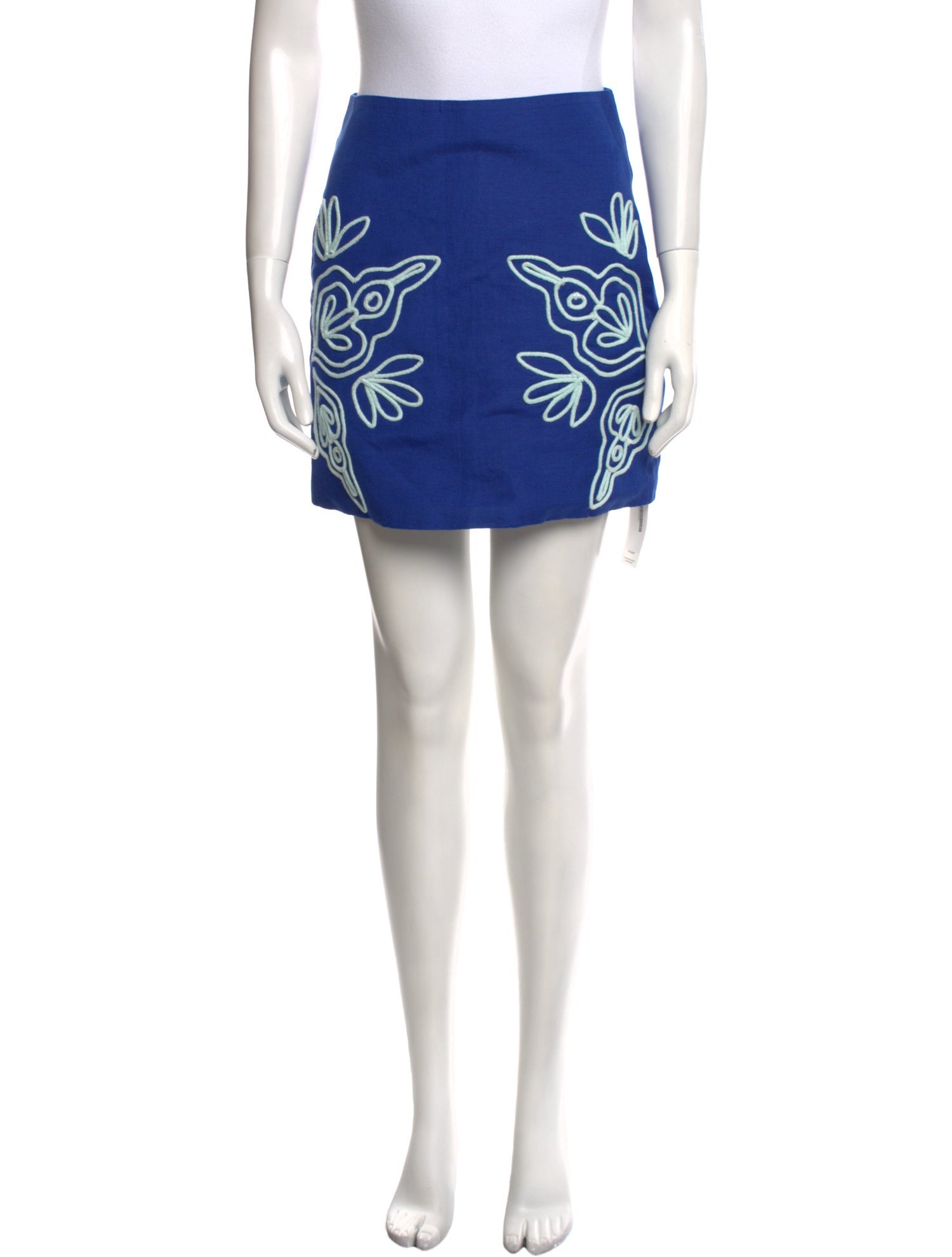 Significant Other Floral Print Mini Skirt