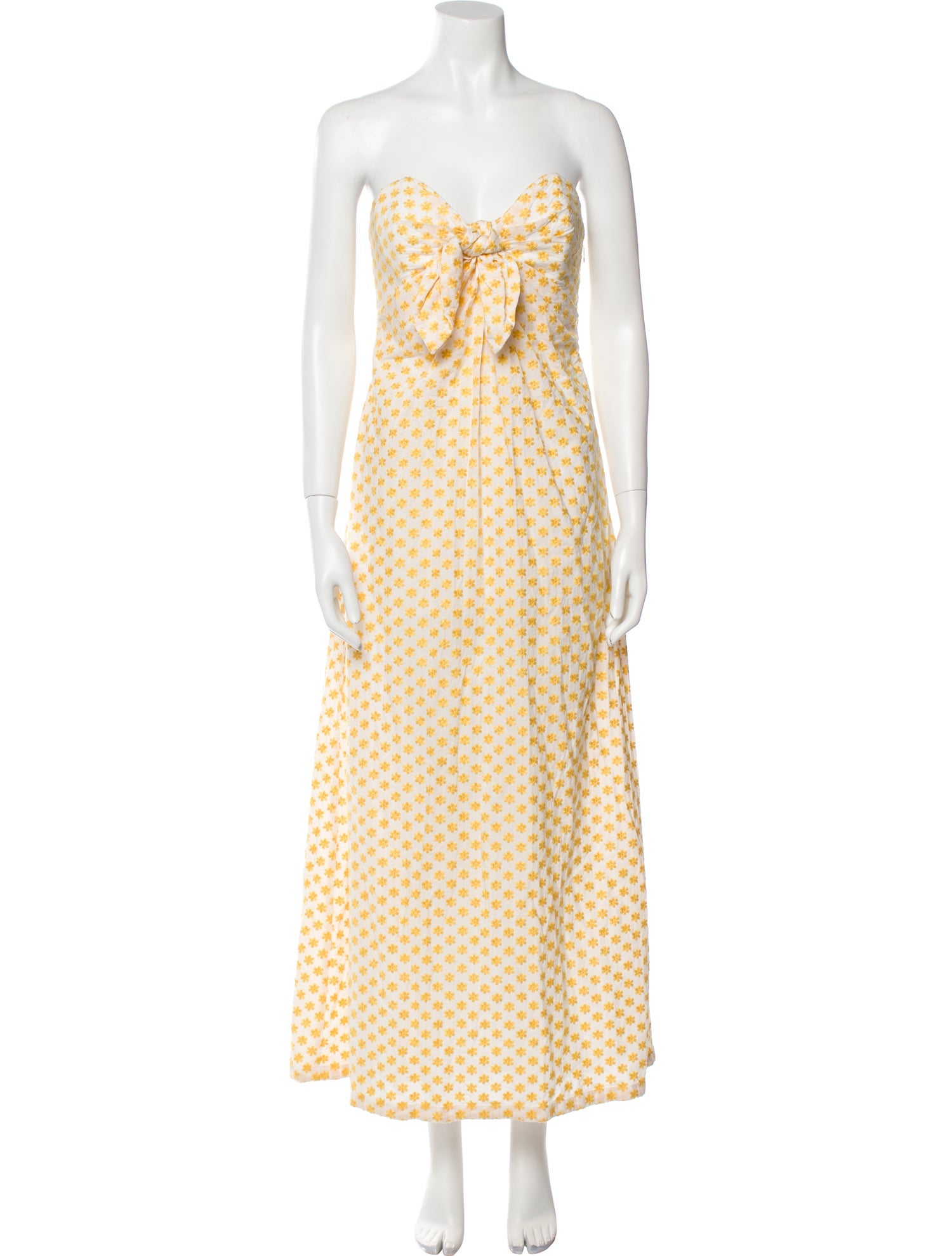Significant Other Polka Dot Print Long Dress