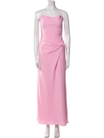 Significant Other Square Neckline Long Dress