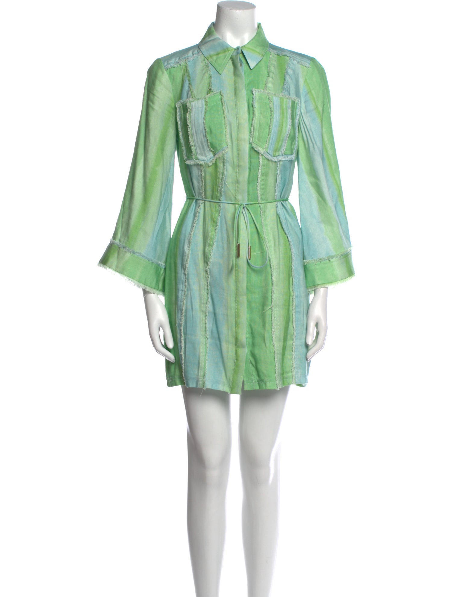 Significant Other Printed Mini Dress