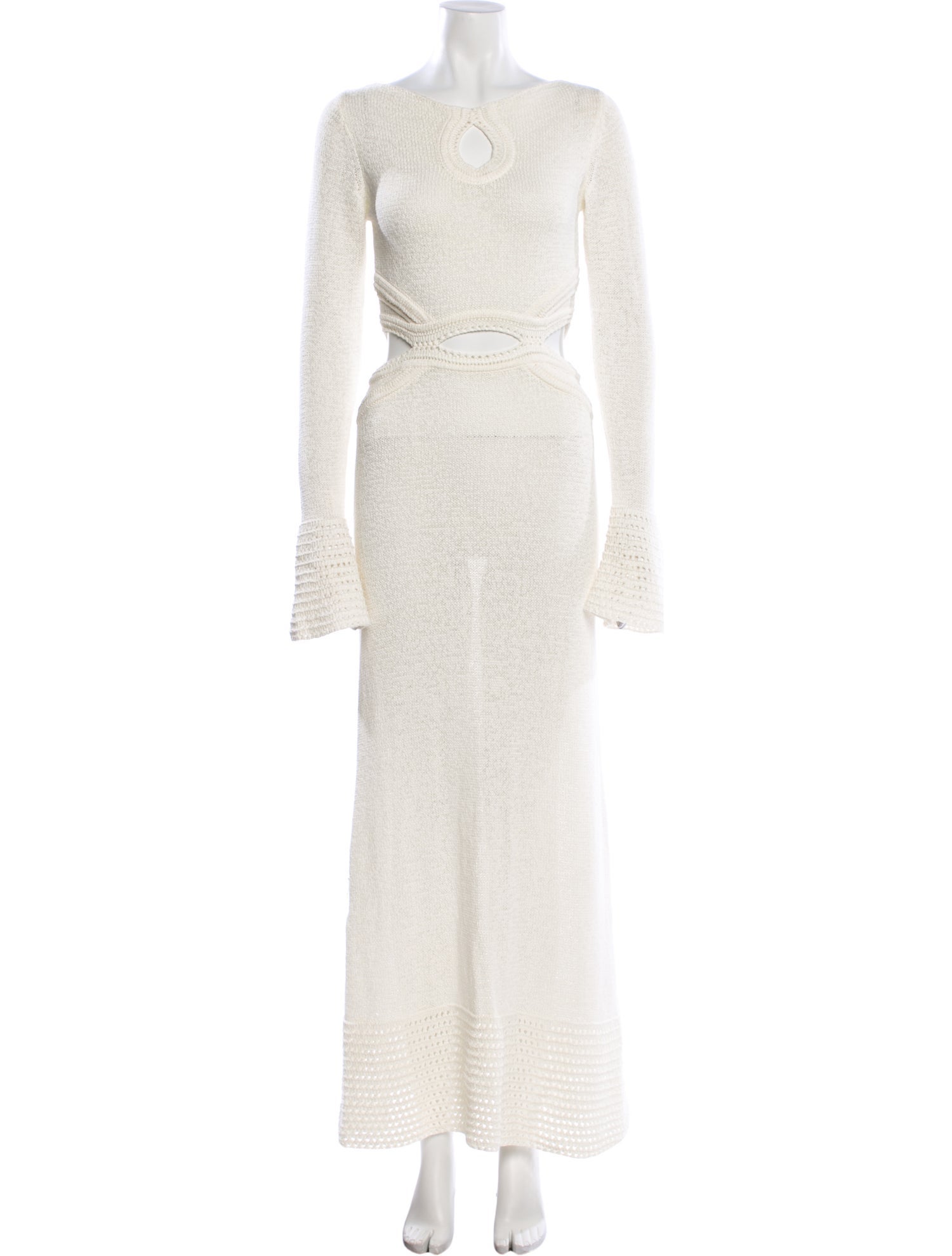 Significant Other Bateau Neckline Long Dress