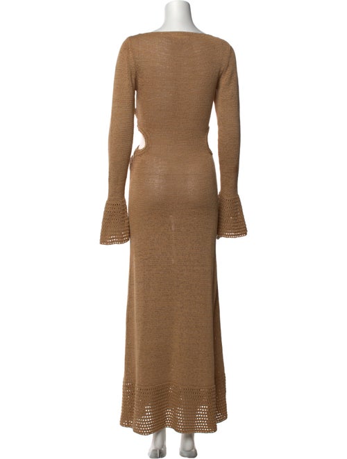 Significant Other Scoop Neck Long Dress