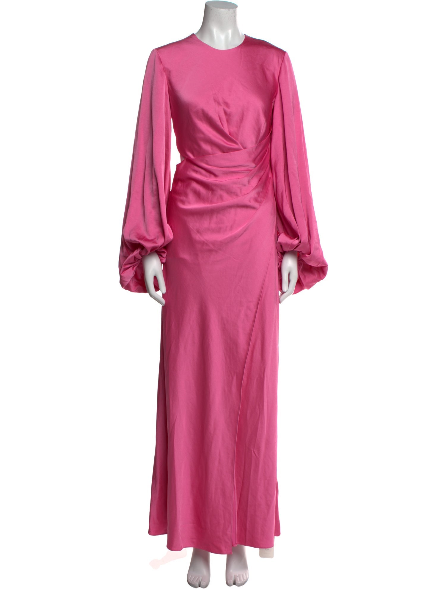 Significant Other Crew Neck Long Dress