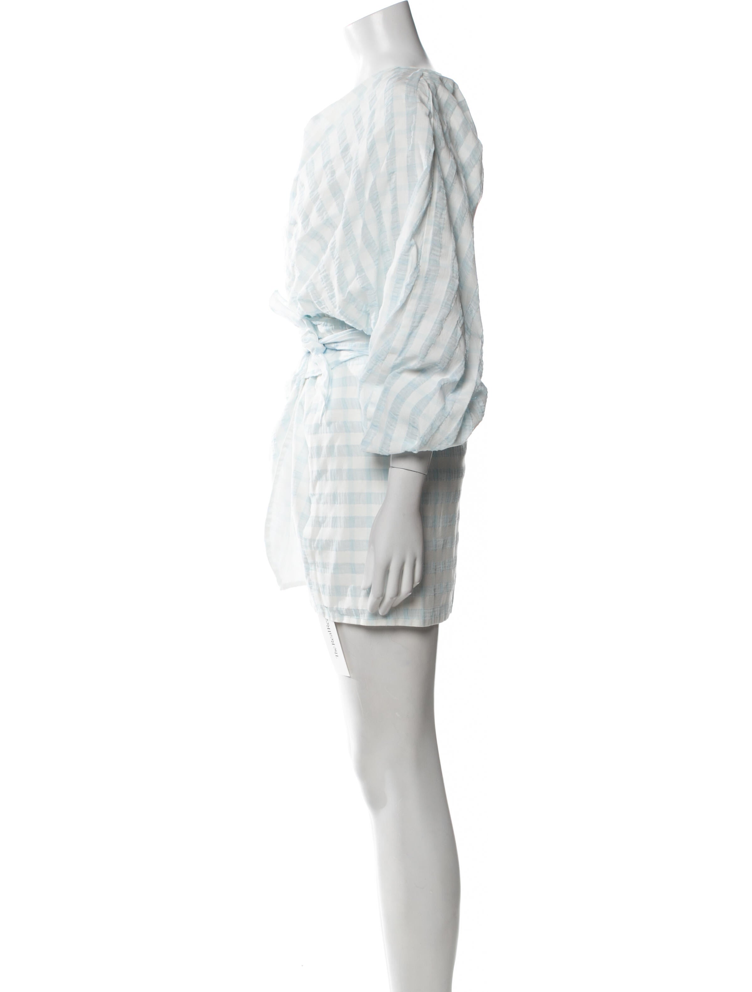 Significant Other Striped Mini Dress