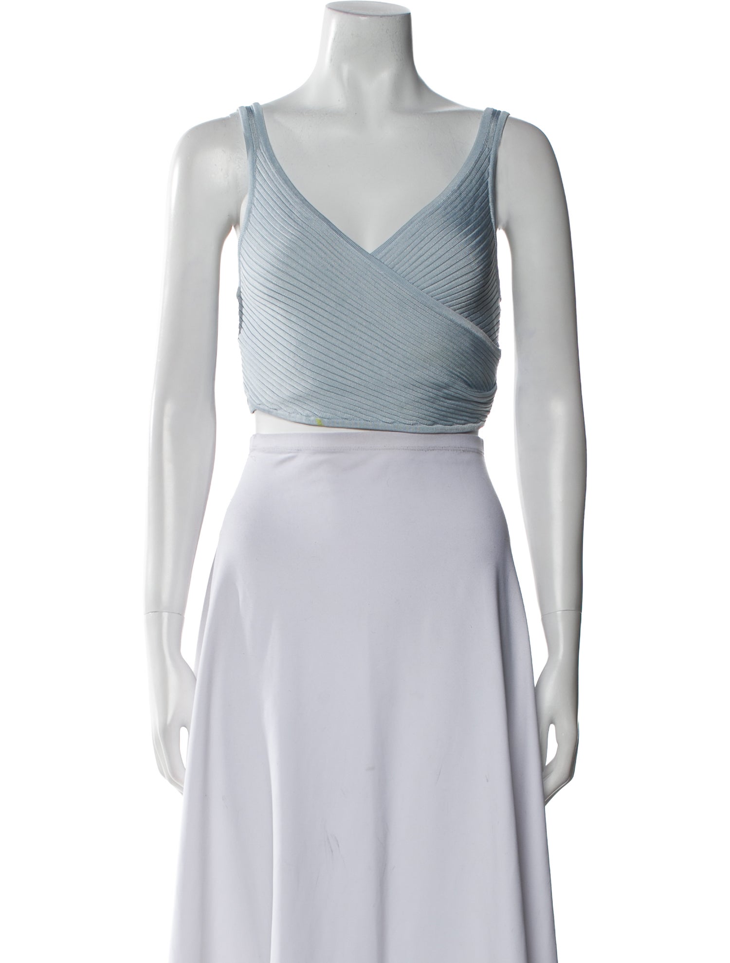 Significant Other V-Neck Sleeveless Crop Top