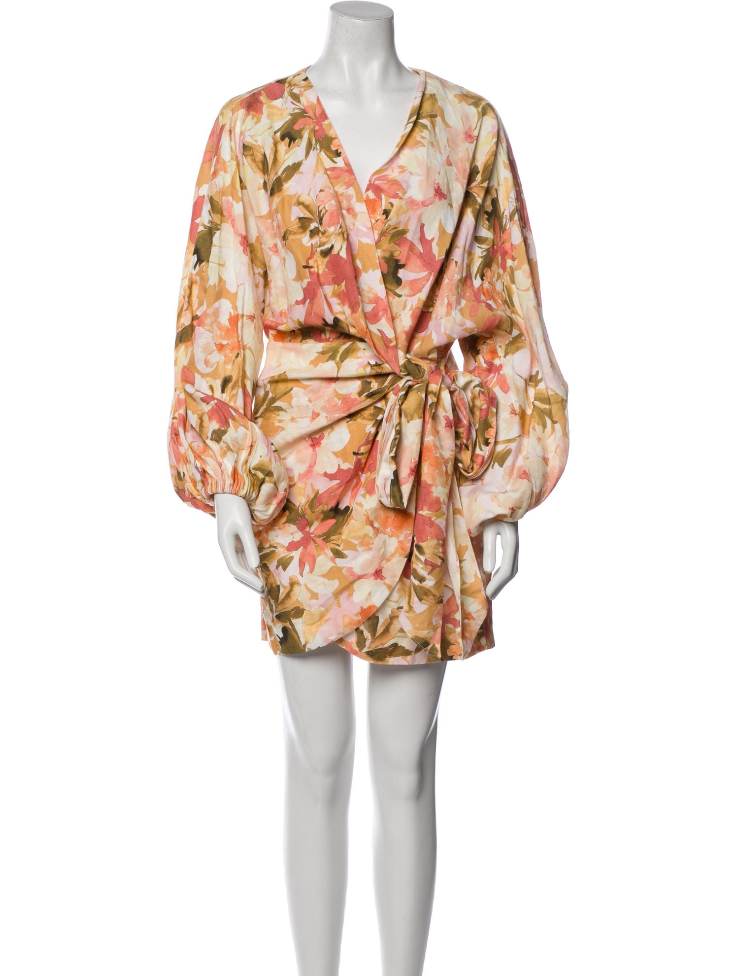 Significant Other Printed Mini Dress