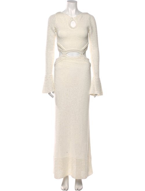 Significant Other Crew Neck Long Dress