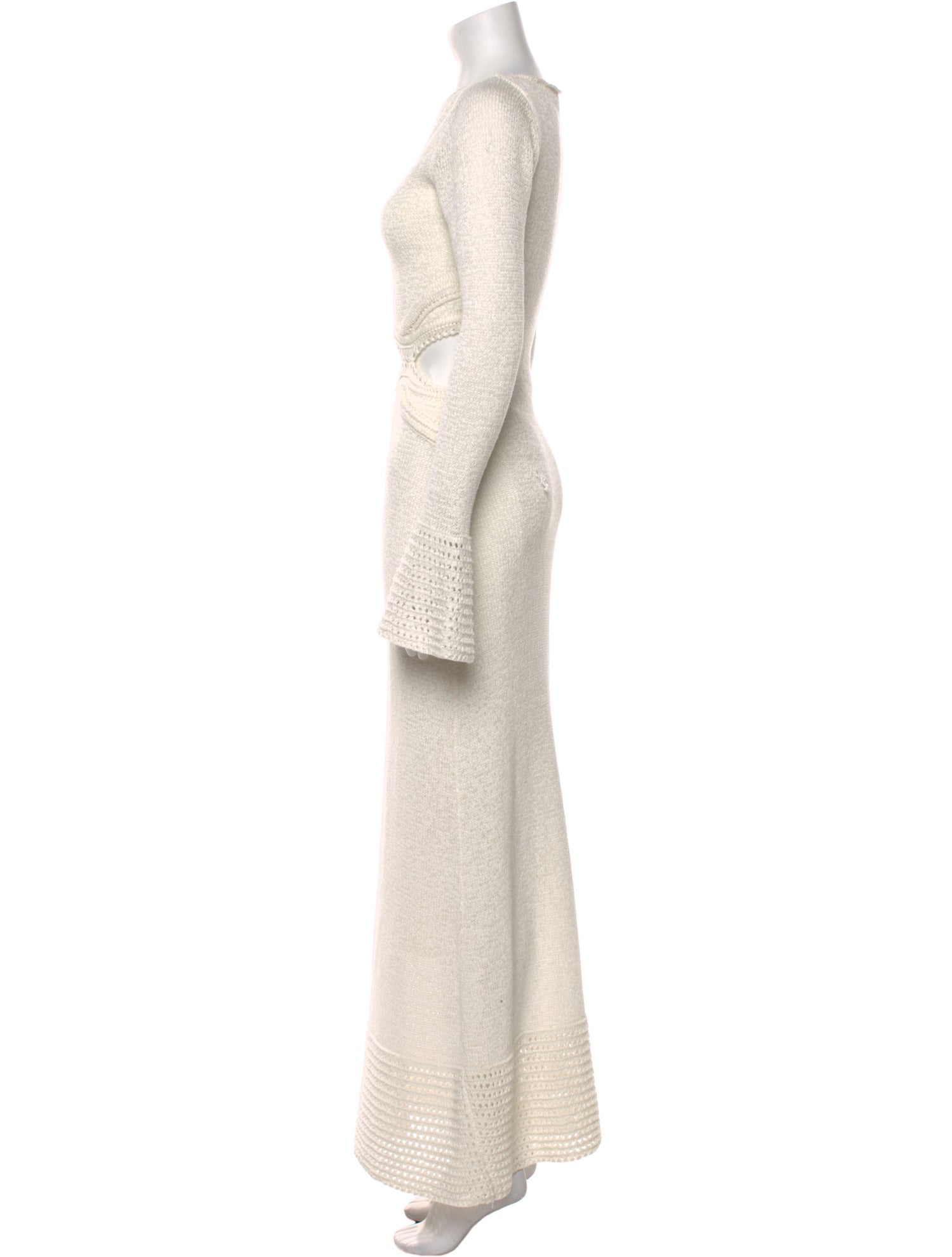 Significant Other Crew Neck Long Dress